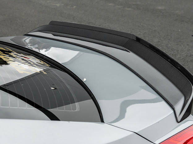 2016-2019 Cadillac CTS-V V3 | FULL CARBON FIBER Rear Trunk Lid Wing Wickerbill Spoiler